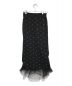 BEARDSLEY (ビアズリー) チュチュニットスカート ブラック×ホワイト サイズ:F：9000円