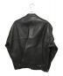 KUSHITANI (クシタニ) シングルレザーライダースジャケット ブラック サイズ:LL：25000円
