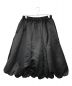 BLACK COMME des GARCONS（ブラック コムデギャルソン）の古着「シワ加工サテンバルーンスカート」｜ブラック