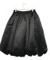 BLACK COMME des GARCONS (ブラック コムデギャルソン) シワ加工サテンバルーンスカート ブラック サイズ:XS：33000円