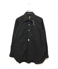 Needles (ニードルズ) Pinhole Regular Collar EDW Shirt シャツ ブラック サイズ:2