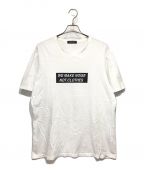 UNDERCOVERアンダーカバー）の古着「WE MAKE NOISE NOT CLOTHES Tシャツ」｜ホワイト