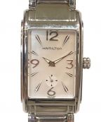 HAMILTONハミルトン）の古着「アメリカン クラシック ARDMORE QUARTZ 腕時計」｜ホワイト