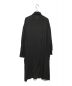 B Yohji Yamamoto (ビーヨウジヤマモト) デザインロングシャツ ブラック サイズ:1：20000円