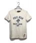 POLO COUNTRY（ポロカントリー）の古着「ポロベアプリントフラワー刺繍カットソー」｜ホワイト