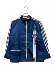 BELL HELMETS (ベルヘルメット) レーシングジップアップジャケット ホワイト×ネイビー サイズ:XS