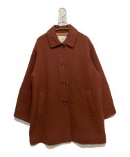 N.NATURAL BEAUTY BASIC (エヌ ナチュラルビューティーベーシック) ステンカラーミディコート ブラウン サイズ:S