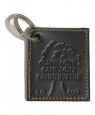 HERMES (エルメス) カンパーニュ-レザーキーホルダー ブラウン