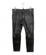 DSQUARED2 (ディースクエアード) デニムパンツ ブラック サイズ:48