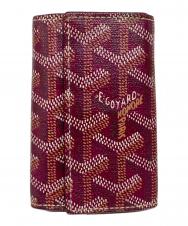 GOYARD (ゴヤール) サンルイ6連キーケース ベージュ×パープル