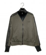 adidas (アディダス) W TAILORED TT ブラック×カーキ サイズ:XL