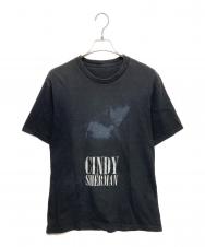 UNDERCOVER (アンダーカバー) cindy sherman-プリントTシャツ ブラック サイズ:3