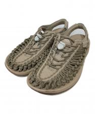 KEEN (キーン) ユニーク スニーカーサンダル カーキ サイズ:27