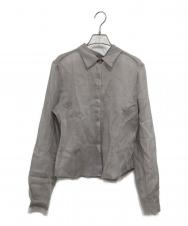 AMOMENTO (アモーメント) SHEER SLIM RT SHIRTS グレー サイズ:1