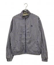 crest clothing (クレスト・クロージング) チェックブルゾン ブルー サイズ:M