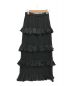 CASA FLINE (カーサフライン) レースラッフルスカート ブラック サイズ:F：4800円