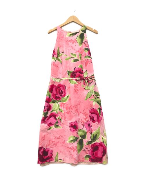 MOSCHINO（モスキーノ）MOSCHINO (モスキーノ) 花柄ワンピース ピンク サイズ:I 40の古着・服飾アイテム