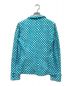 VERSUS (ヴェルサス) メデューサボタン総柄テーラードジャケット ブルー サイズ:40：4800円