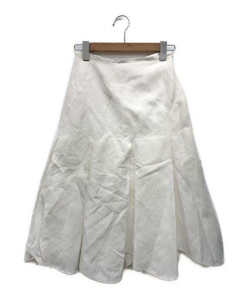 AKIRA NAKA（アキラナカ）AKIRA NAKA (アキラナカ) パネルスカート ホワイト サイズ:1の古着・服飾アイテム