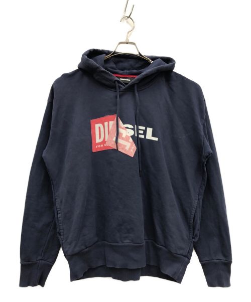 DIESEL（ディーゼル）DIESEL (ディーゼル) パーカー ネイビー サイズ:Mの古着・服飾アイテム