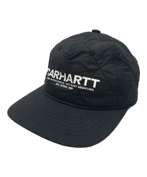 CarHartt（カーハート）CarHartt (カーハート) キルティングキャップ ブラックの古着・服飾アイテム