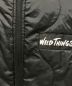 中古・古着 WILD THINGS (ワイルドシングス) リバーシブルキルティングジャケット ブラック サイズ:S：4800円
