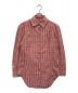 Vivienne Westwood RED LABEL（ヴィヴィアンウエストウッドレッドレーベル）の古着「オーブロゴ刺繍チェックシャツ」｜レッド