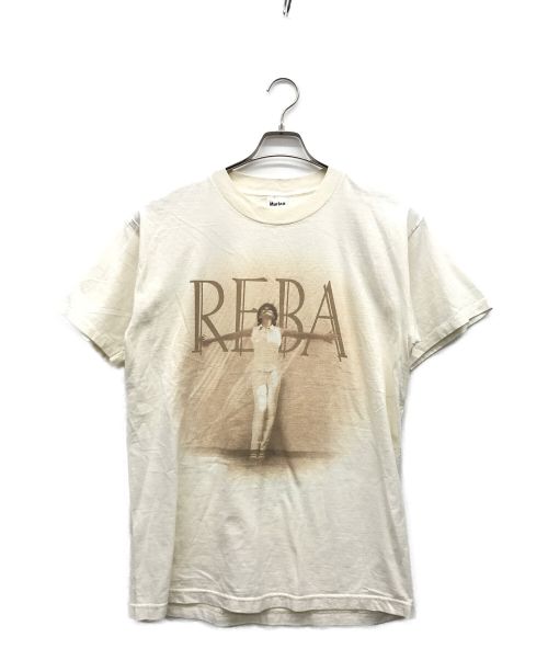 Murina（ムリナ）Murina (ムリナ) プリントTシャツ ホワイト サイズ:Lの古着・服飾アイテム
