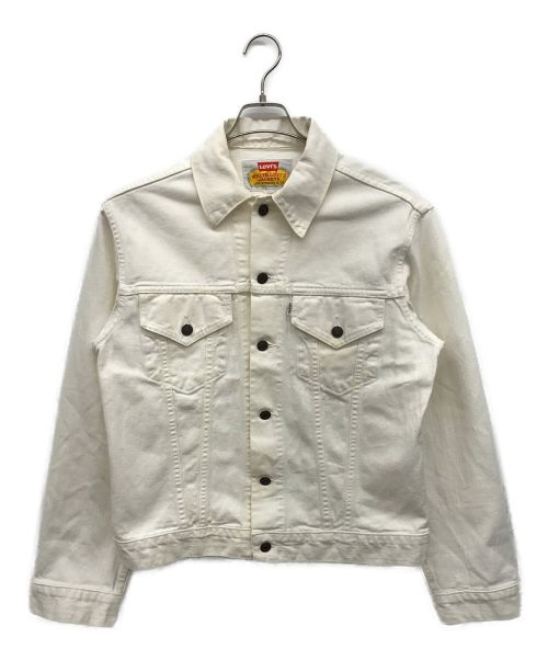 LEVI'S（リーバイス）LEVI'S (リーバイス) デニムジャケット ホワイト サイズ:40の古着・服飾アイテム