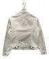 LEVI'S (リーバイス) デニムジャケット ホワイト サイズ:40：4800円