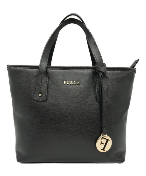 FURLA（フルラ）FURLA (フルラ) ハンドバッグ ブラックの古着・服飾アイテム
