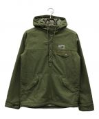 Patagoniaパタゴニア）の古着「Reclaimed Wool Snap-T Pullover」｜カーキ