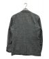 EDIFICE (エディフィス) スラブツイード ダブルブレスト ジャケット グレー サイズ:L：3980円