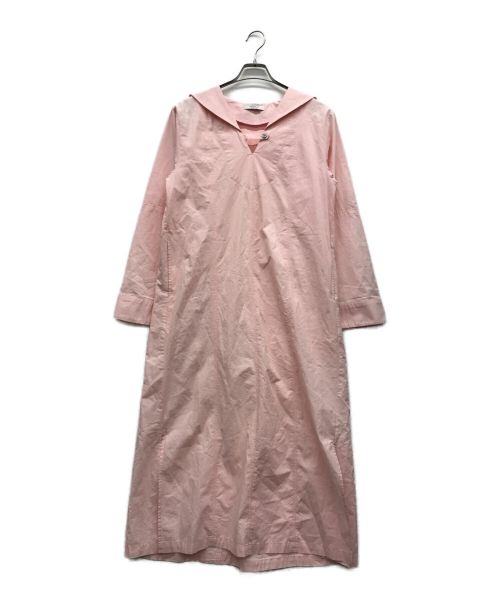 ROSE BUD（ローズバッド）ROSE BUD (ローズバッド) セーラーカラーワンピース ピンク サイズ:Fの古着・服飾アイテム