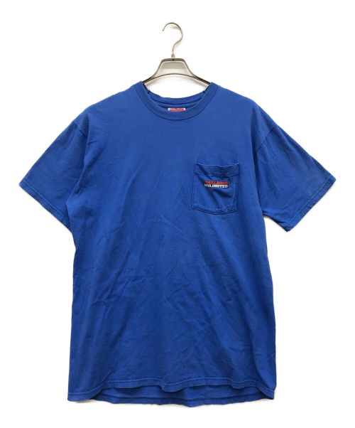 marlboro（マルボロ）Marlboro (マルボロ) ポケットTシャツ ブルー サイズ:ONE SIZE FITS ALLの古着・服飾アイテム