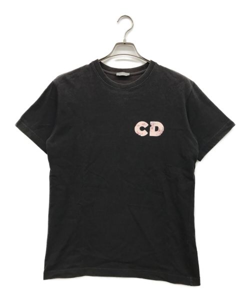Christian Dior（クリスチャン ディオール）Christian Dior (クリスチャン ディオール) プリントTシャツ ブラック サイズ:Sの古着・服飾アイテム
