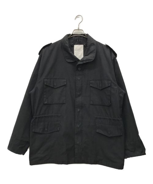 ALPHA（アルファ）ALPHA (アルファ) ミリタリージャケット ブラック サイズ:LARGE-REGULAR　L52-/54の古着・服飾アイテム