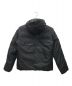 LIDnM (リドム) フーデッドダウンジャケット ブラック サイズ:M：3980円