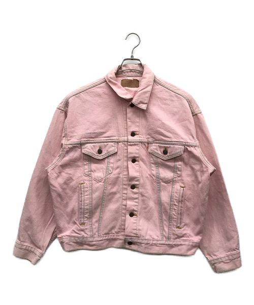 LEVI'S（リーバイス）LEVI'S (リーバイス) デニムジャケット ピンク サイズ:Lの古着・服飾アイテム
