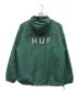 HUF (ハフ) ナイロンジャケット グリーン サイズ:L：5800円