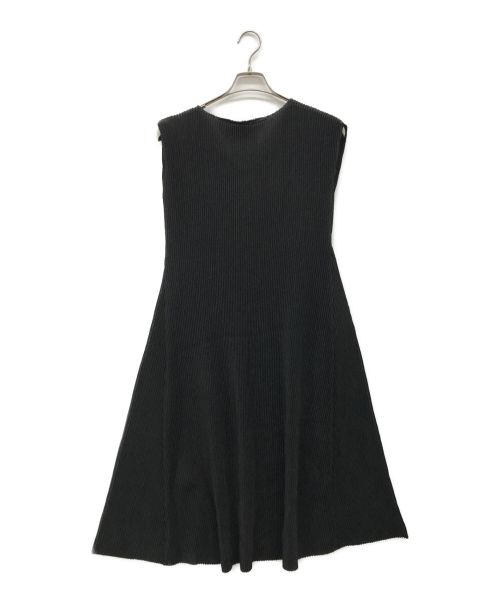 SPECCHIO（スペッチオ）SPECCHIO (スペッチオ) プリーツワンピース ブラック サイズ:40の古着・服飾アイテム