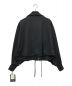 DOUBLE STANDARD CLOTHING (ダブルスタンダードクロージング) スナップボタンジャージ―ジャケット ブラック サイズ:F 未使用品：5800円