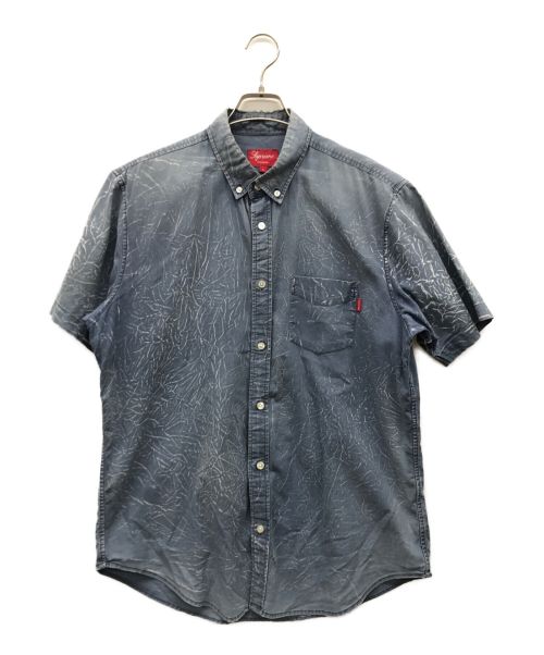 SUPREME（シュプリーム）Supreme (シュプリーム) acid shirt スカイブルー サイズ:Lの古着・服飾アイテム