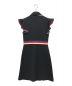 GUCCI (グッチ) リボン付スリーブウェブストレッチジャージードレス ブラック サイズ:L：42800円