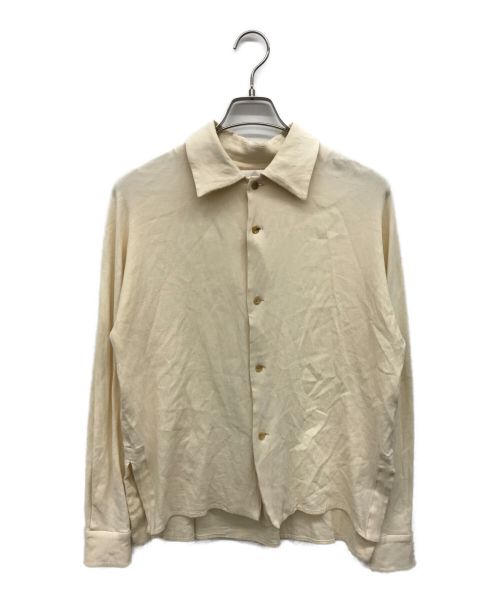 ETHOSENS（エトセンス）ETHOSENS (エトセンス) ドレープワイドシャツ ベージュ サイズ:1の古着・服飾アイテム