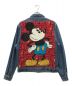Disney (ディズニー) 古着デニムジャケット インディゴ サイズ:L：3980円