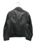 BEAUTY&YOUTH (ビューティアンドユース) ラムレザージャケット ブラック サイズ:S：5800円