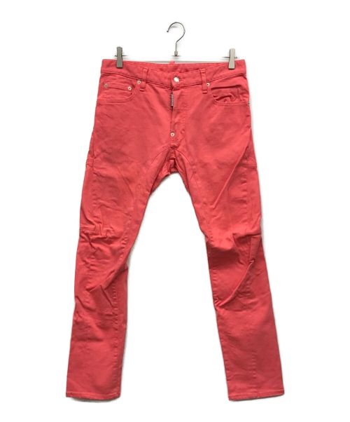 DSQUARED2（ディースクエアード）DSQUARED2 (ディースクエアード) デニムパンツ ピンク サイズ:46の古着・服飾アイテム