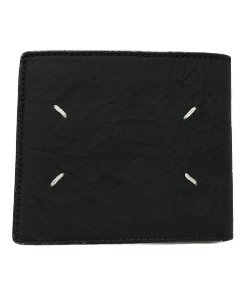 Maison Margiela（メゾンマルジェラ）Maison Margiela (メゾンマルジェラ) 2つ折り財布 ブラック 未使用品の古着・服飾アイテム
