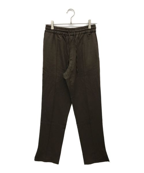 SECOND/LAYER（セカンドレイヤー）SECOND/LAYER (セカンドレイヤー) VENTED TRACK PANTS ブラウン サイズ:Sの古着・服飾アイテム